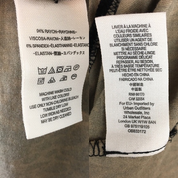 Free People Wild Thing Leopard Print Top H - Picture 7 of 8